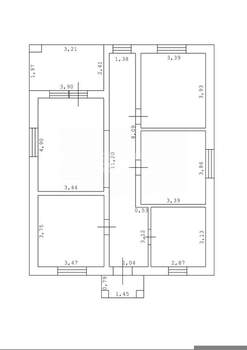 Дом 100м², 1-этажный, участок 6 сот.