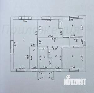 Коттедж 105м², 1-этажный, участок 7 сот.