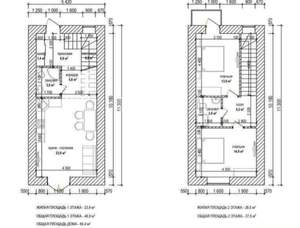 Дом 88м², 2-этажный, участок 2 сот.