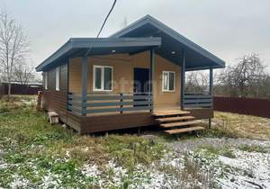Дом 64м², 1-этажный, участок 9 сот.