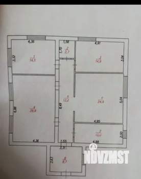 Коттедж 126м², 1-этажный, участок 13 сот.