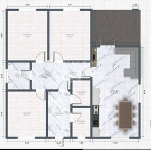 Дом 120м², 1-этажный, участок 9 сот.