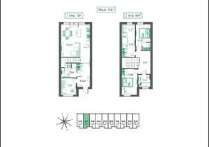 Дом 131м², 2-этажный, участок 3 сот.