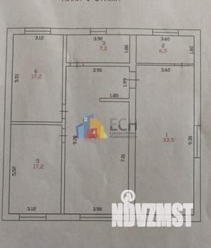 Дом 120м², 1-этажный, участок 10 сот.