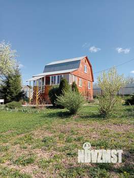 Дом 56м², 2-этажный, участок 15 сот.