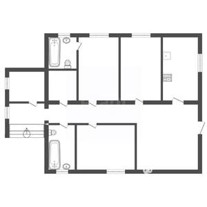 Дом 110м², 1-этажный, участок 10 сот.