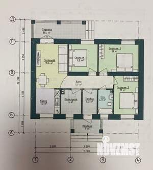 Дом 100м², 1-этажный, участок 8 сот.
