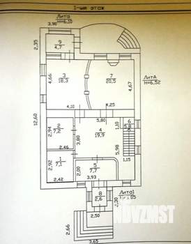 Дом 309м², 3-этажный, участок 6 сот.