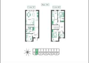 Дом 129м², 2-этажный, участок 3 сот.