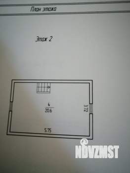 Дом 42м², 2-этажный, участок 10 сот.