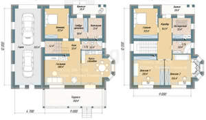 Дом 150м², 3-этажный, участок 5 сот.  
