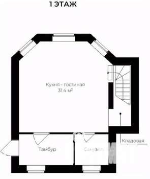 Дом 91м², 2-этажный, участок 5 сот.  