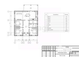 Дом 130м², 1-этажный, участок 8 сот.  