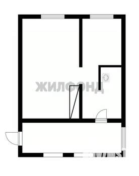 Дом 26м², 1-этажный, участок 9 сот.  