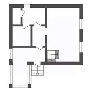 Дом 83м², 2-этажный, участок 16 сот.  