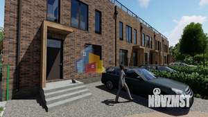 Таунхаус 118м&sup2;, 2-этажный, участок 2 сот.  