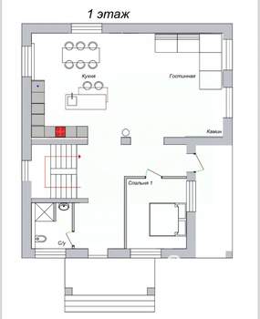 Коттедж 235м², 2-этажный, участок 13 сот.  
