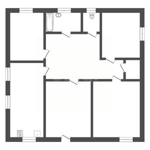 Дом 100м², 1-этажный, участок 10 сот.  