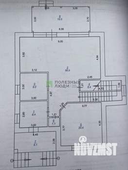 Дом 247м², 2-этажный, участок 6 сот.  