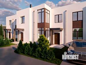 Таунхаус 129м², 2-этажный, участок 4 сот.  