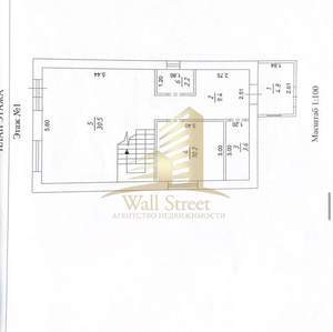 Дом 120м², 2-этажный, участок 5 сот.  