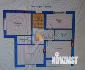 Коттедж 240м², 2-этажный, участок 11 сот.  