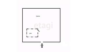 Дача 25м², 2-этажный, участок 6 сот.  