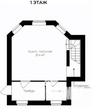 Дом 102м², 2-этажный, участок 5 сот.  