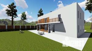 Дом 187м², 2-этажный, участок 12 сот.  