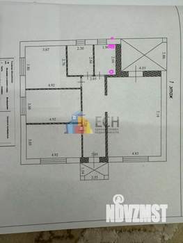 Дом 128м², 1-этажный, участок 8 сот.  