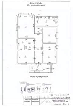 Дом 135м², 1-этажный, участок 11 сот.  