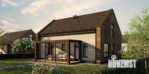 Дом 126м², 1-этажный, участок 9 сот.  