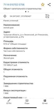 Дом 57м², 1-этажный, участок 9 сот.  