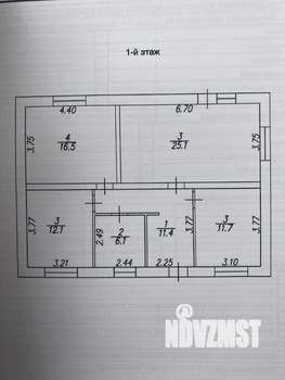 Коттедж 85м², 1-этажный, участок 10 сот.  