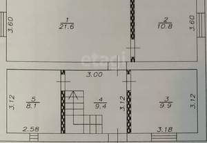 Дом 170м², 2-этажный, участок 12 сот.  
