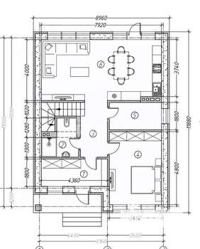 Коттедж 166м², 2-этажный, участок 6 сот.  