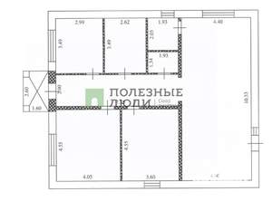 Коттедж 130м², 1-этажный, участок 8 сот.  