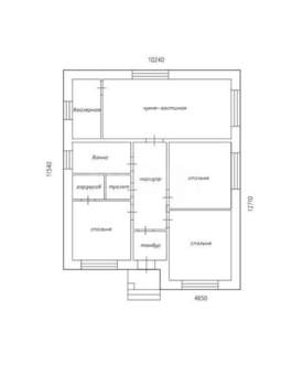 Дом 700м², 1-этажный, участок 7 сот.  