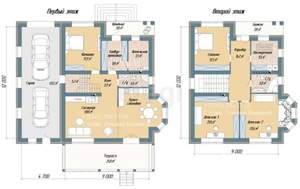 Дом 150м², 3-этажный, участок 5 сот.  