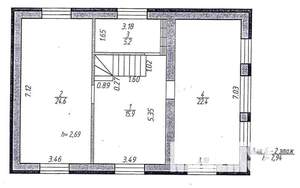 Коттедж 237м², 2-этажный, участок 7 сот.  