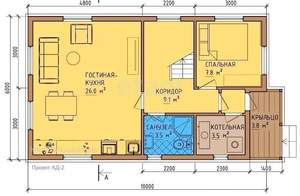 Дом 120м², 2-этажный, участок 8 сот.  
