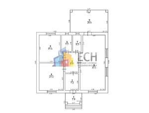Дом 120м², 1-этажный, участок 13 сот.  