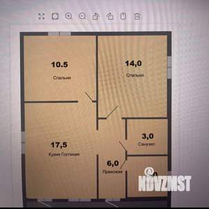 Дом 83м², 1-этажный, участок 5 сот.  