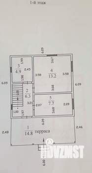 Дача 71м², 2-этажный, участок 8 сот.  