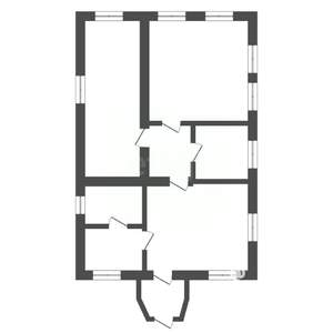 Дом 72м&sup2;, 1-этажный, участок 9 сот.  