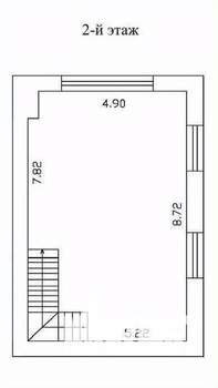 Дом 91м², 2-этажный, участок 1 сот.  