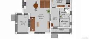 Дом 180м², 2-этажный, участок 10 сот.  