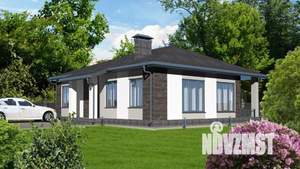 Дом 120м², 1-этажный, участок 9 сот.  