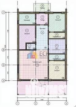 Дом 115м², 1-этажный, участок 10 сот.  