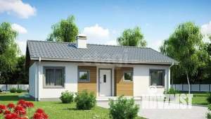 Дом 107м², 1-этажный, участок 7 сот.  